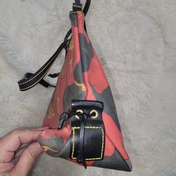 Dooney & Bourke Scottie dog coated canvas handbag purse vintage - Picture 14 of 16